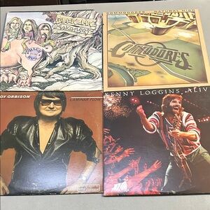 Black Oak Arkansas High on the hog,Comodores ,Classic Vinyl Record Collection